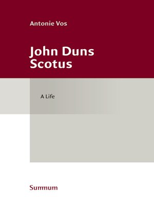 cover image of John Duns Scotus
